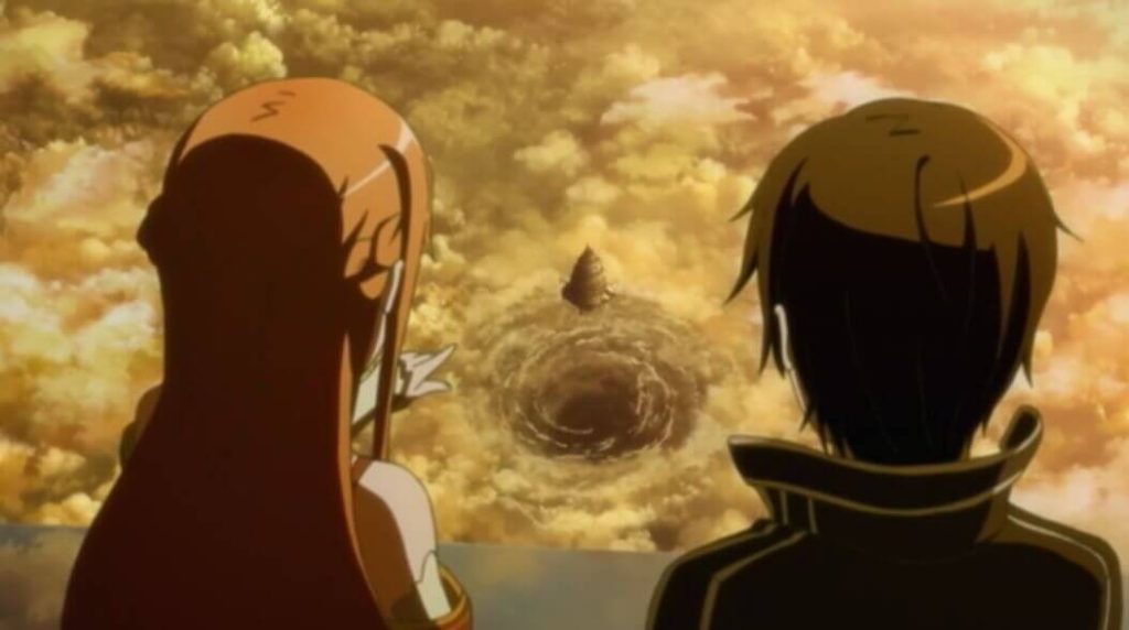 コンセプトアート 浮遊城アインクラッド - krksのイラスト【崩壊 の